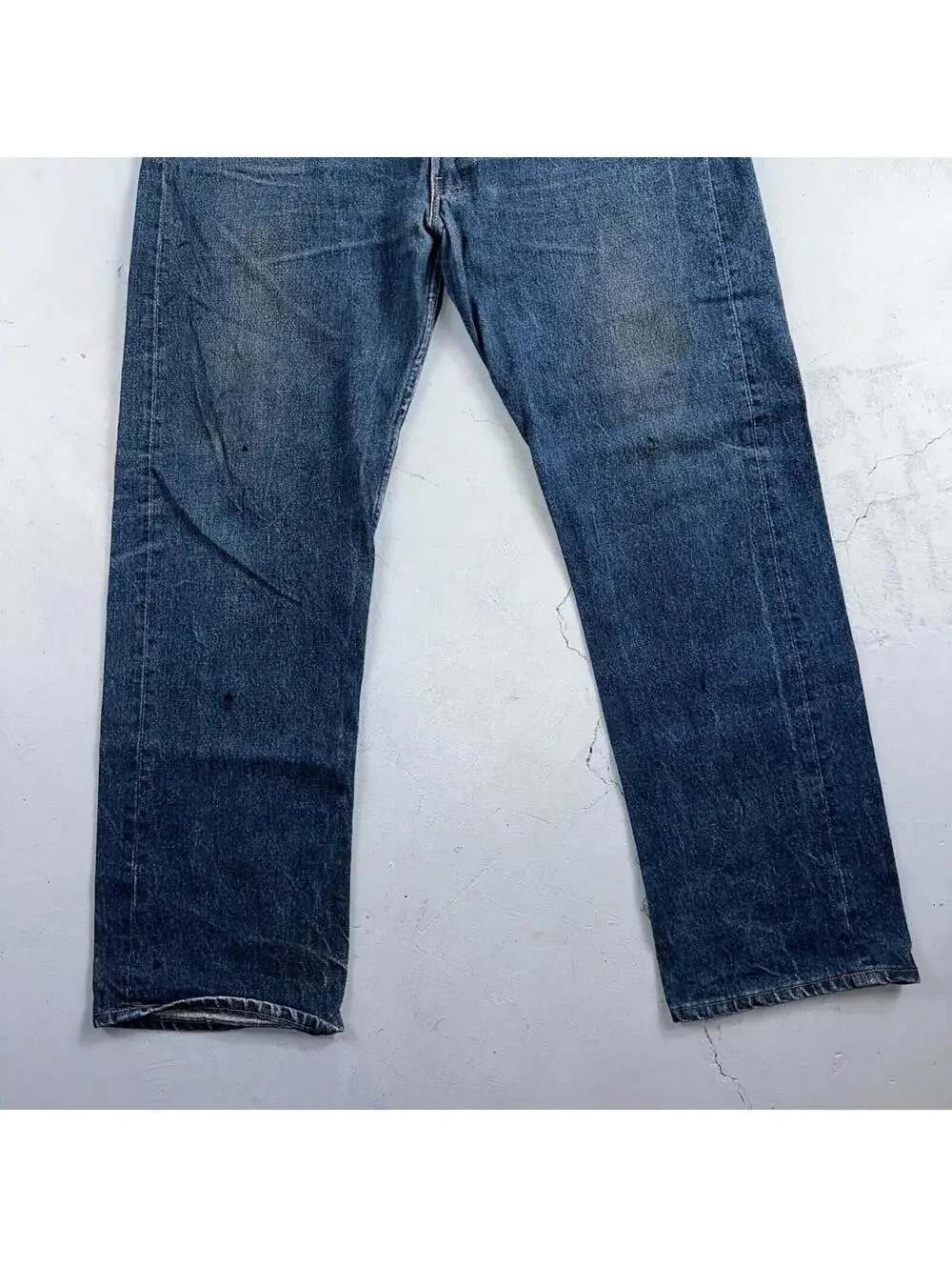 Levis 501 Vintage 80s USA XX Straight Leg Jeans Blue Light Wash 40x33 Act 38x29